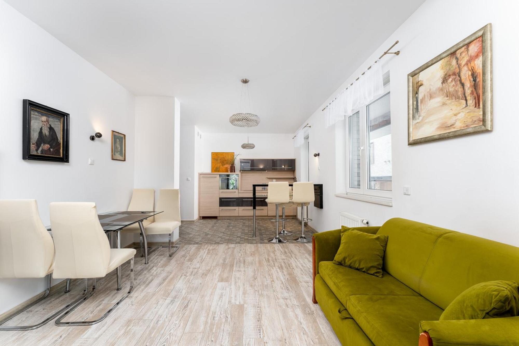 Nadwislanska 11 Apartment With Garden คราคูฟ ภายนอก รูปภาพ